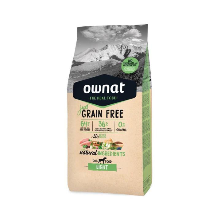 Ownat Dog Grain Free Just Light