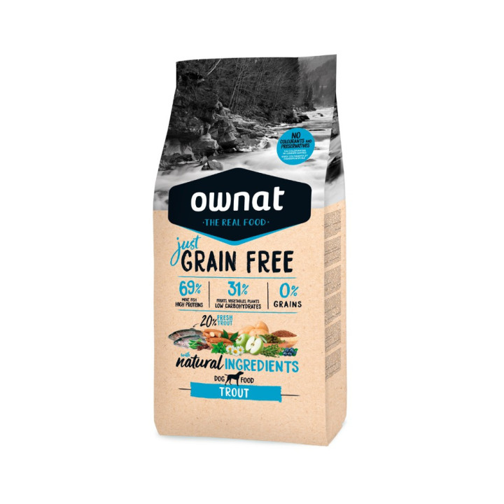 Ownat Dog Grain Free Just Trout