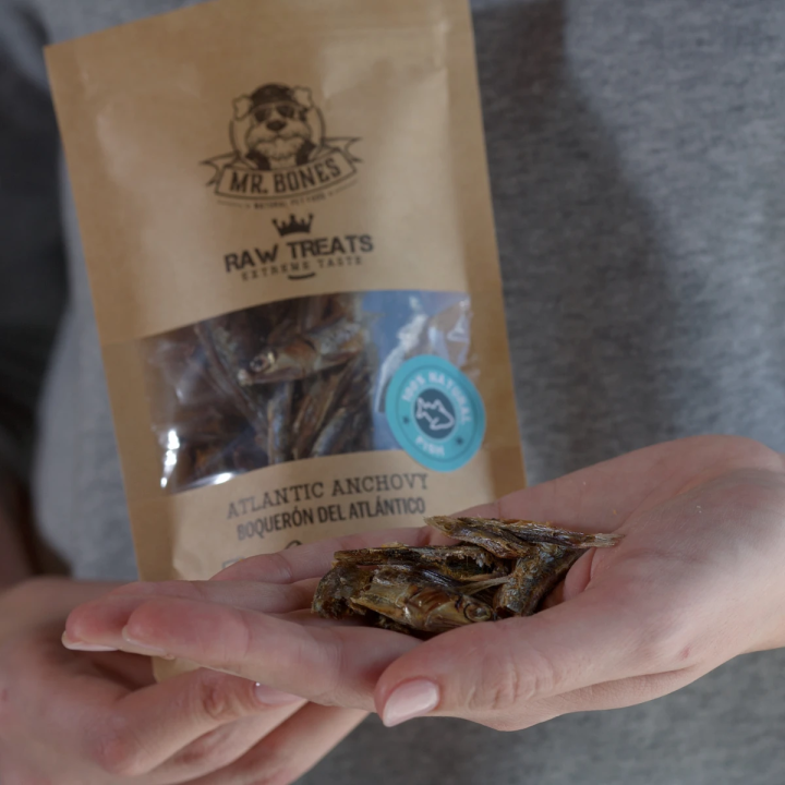 Mr Bones Raw treats Boquerón