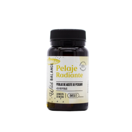 Wild Balance suplemento "Pelaje Radiante" (Aceite de pescado) 42gr (60 perlas)