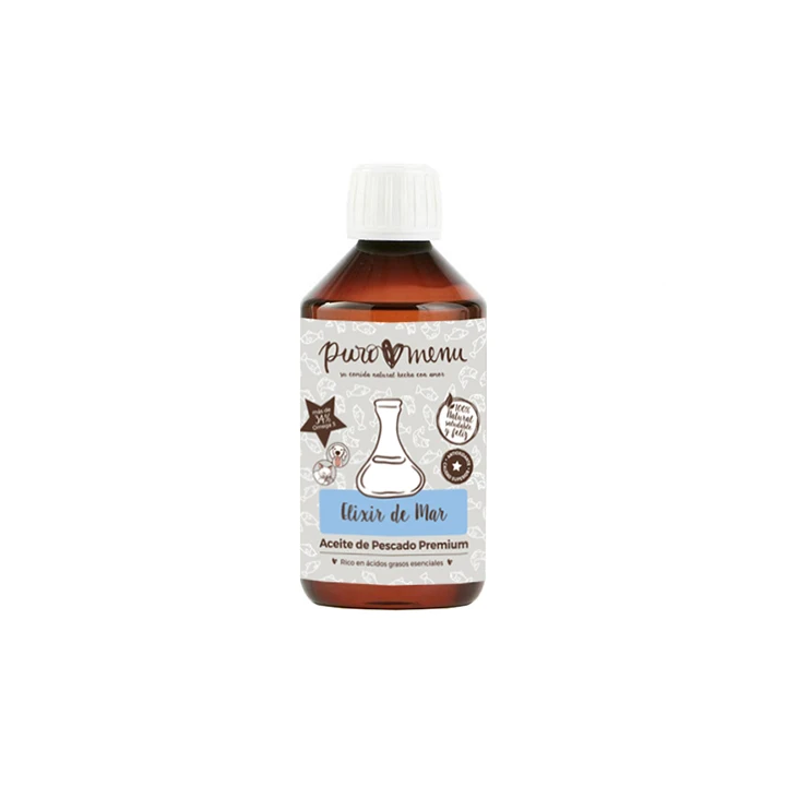 Puromenu suplemento "Elixir de Mar" (aceite de pescado) 250ml