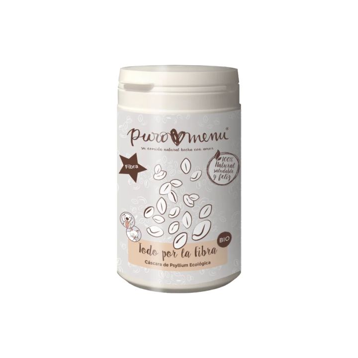 Puromenu suplemento "Todo por la Fibra" (Cáscara de psyllium ecologica) 150gr