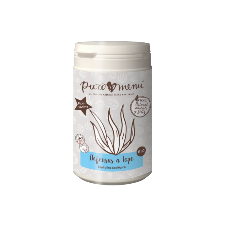 Puromenu suplemento "Defensas a tope" (Espirulina ecológica) 100gr