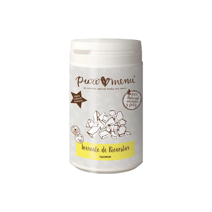 Puromenu suplemento "Torrente de bienestar" (OptiMSM) 200gr