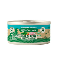 Wild Balance lata filosofía Barf Pescado y pavo gato 120gr