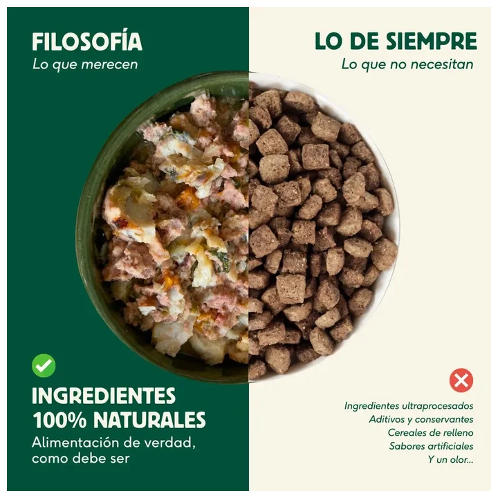 Wild Balance lata filosofía Barf Cerdo y Pescado perros 400gr