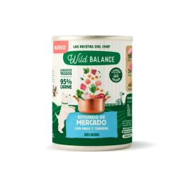 Wild Balance lata Estofado de Mercado perros 400gr