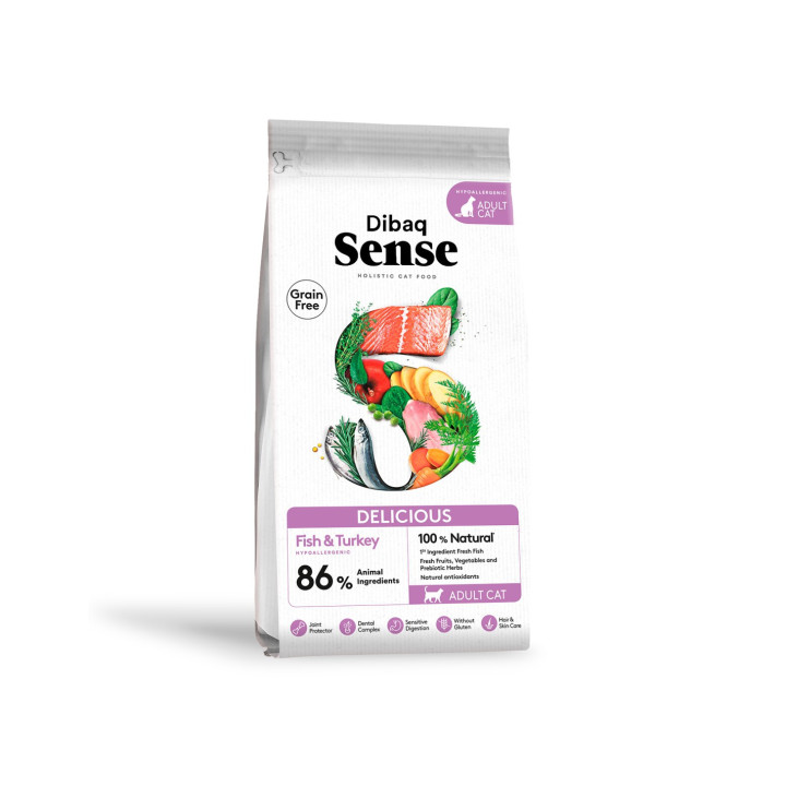 Dibaq Sense Delicious 1.5kg pienso para gatos
