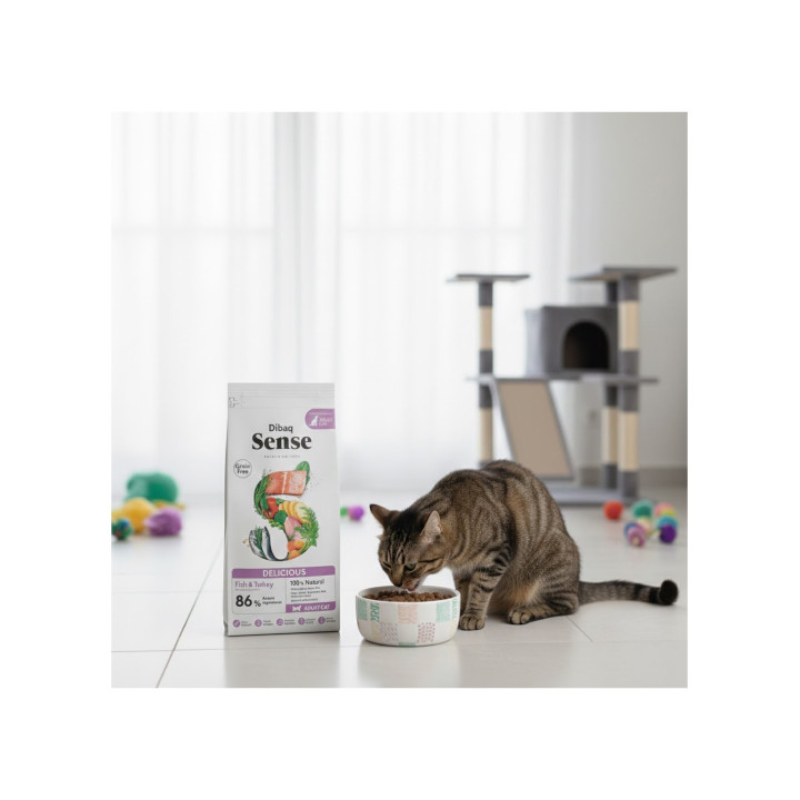 Dibaq Sense Delicious 1.5kg pienso para gatos