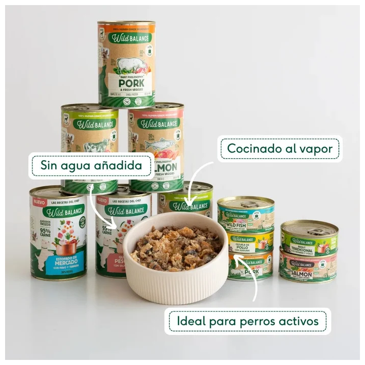Wild Balance lata Ragut Tradicional ternera y pollo 400gr