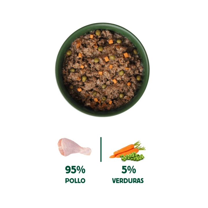 Wild Balance lata Cazuela de Pollo con verduras gatos 80gr