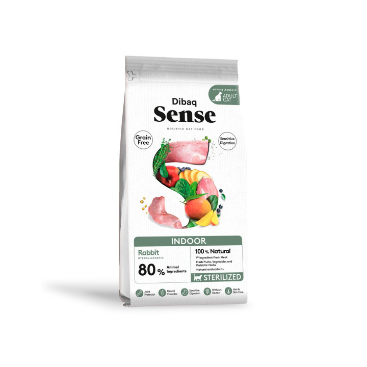 Dibaq Sense Cat Indoor 1.5kg pienso para gatos