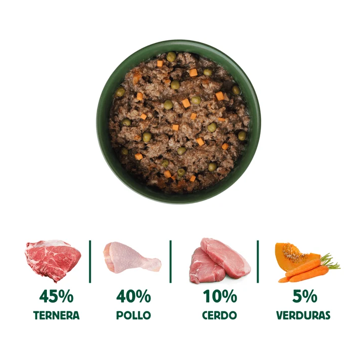 Wild Balance lata Ragut Tradicional ternera y pollo gatos 80gr