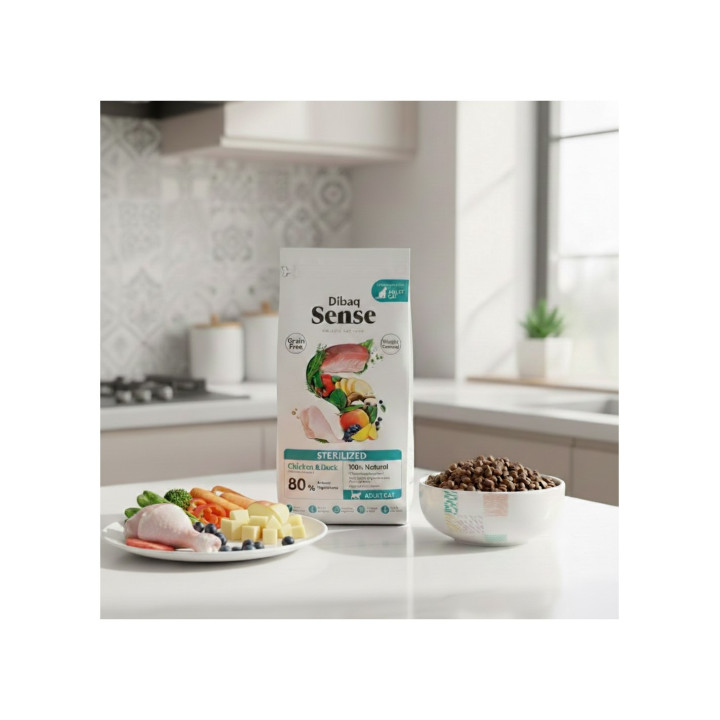 Dibaq Sense Sterilized 1.5kg pienso para gatos esterilizados