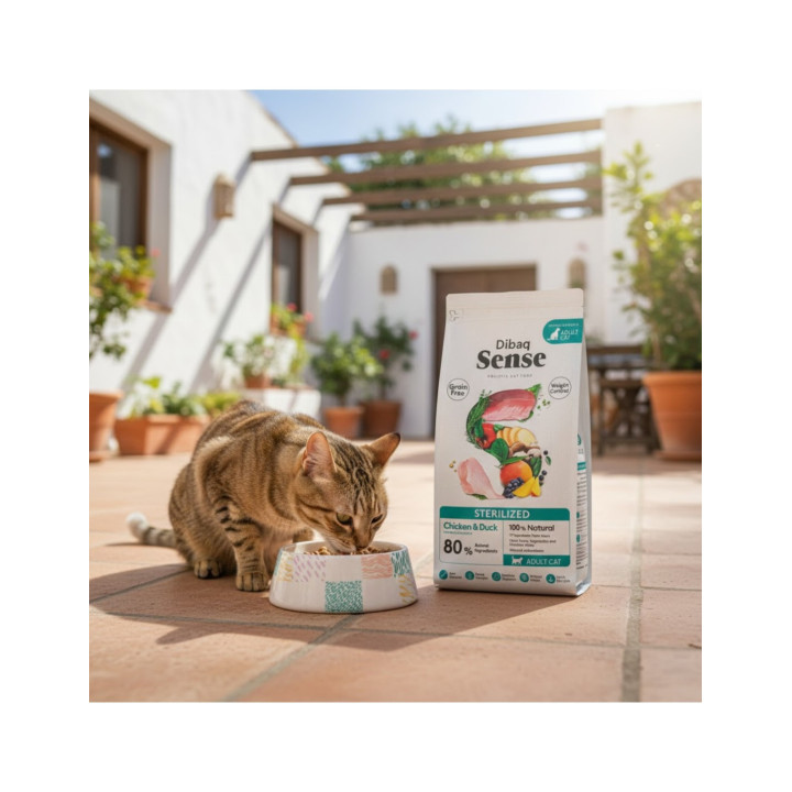 Dibaq Sense Sterilized 1.5kg pienso para gatos esterilizados