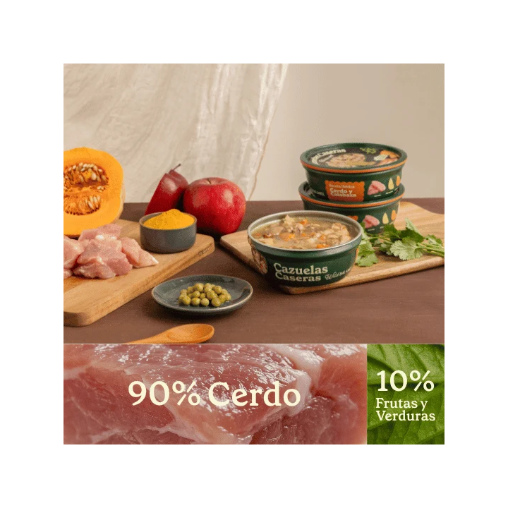 Wild Balance Cazuela casera Cerdo y calabaza perro 280gr