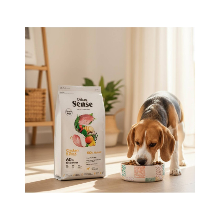 Dibaq Sense Grain Free Pollo y Pato 2kg pienso para perros