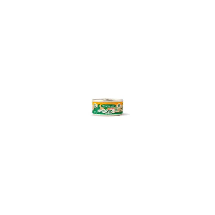 Wild Balance lata filosofía Barf de cerdo gato 120gr