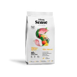 Dibaq Sense Grain Free Pollo y Pato 2kg pienso para perros