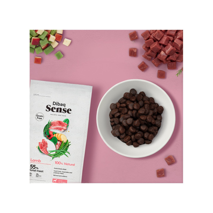 Dibaq Sense Grain Free Cordero 2kg pienso para perros