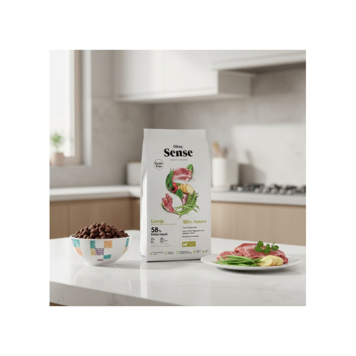 Dibaq Sense Grain Free Cordero Mini 6kg pienso para perros