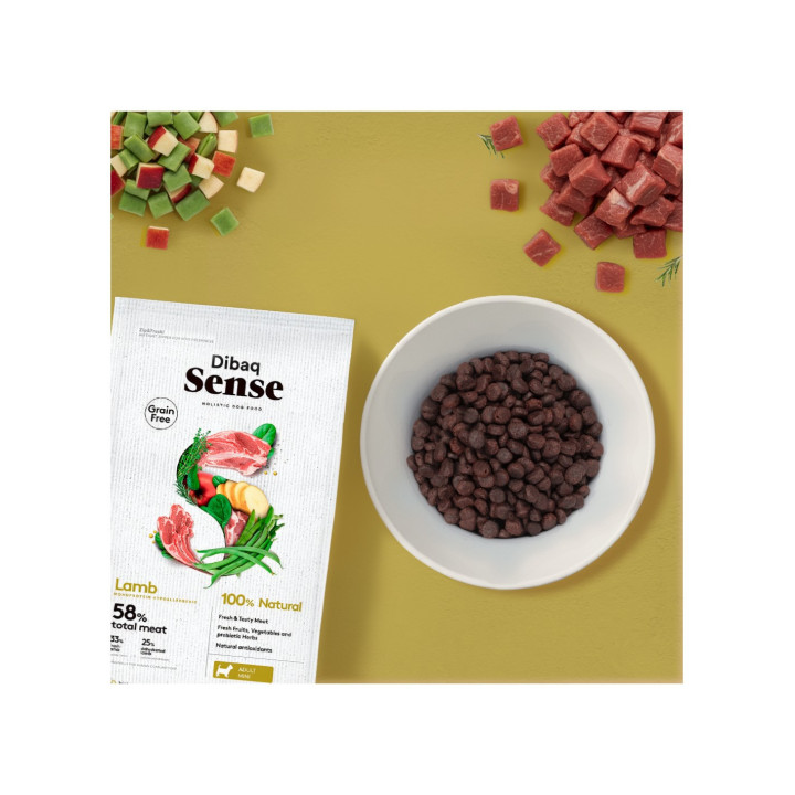 Dibaq Sense Grain Free Cordero Mini 6kg pienso para perros
