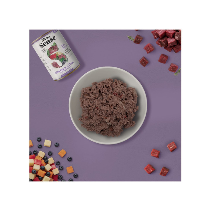 Dibaq Sense lata Jabalí y Ciervo 380gr