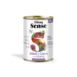 Dibaq Sense lata Jabalí y Ciervo 380gr