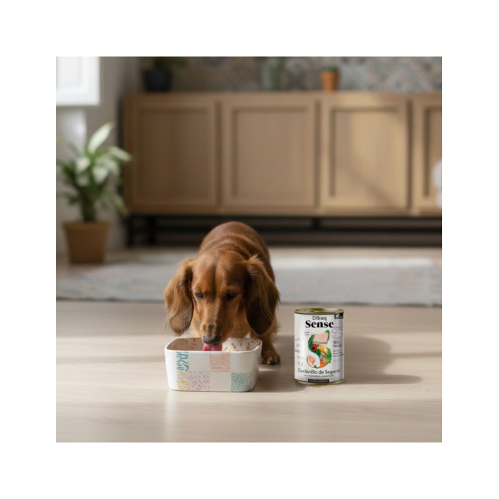 Dibaq Sense Cochinillo de Segovia 380gr comida húmeda para perro